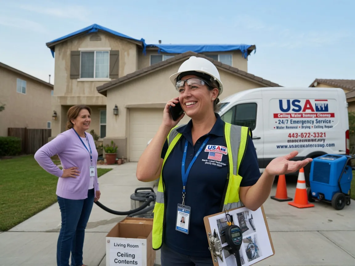 Ceiling Water Damage Restoration Trimble, OH FAQs